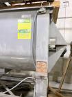 Used American Process Heavy Duty Double Spiral Ribbon Blender, Model DRB-120, 120 Cubic Feet Working Capacity, Stainless Steel. Non-jacketed trough 44