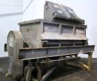 Used American Process Heavy Duty Double Spiral Ribbon Blender, Model DRB-155, 155 cubic feet working capacity, 304 stainless steel. Non-jacketed trough 50