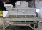 Used American Process Heavy Duty Double Spiral Ribbon Blender, Model DRB-155, 155 cubic feet working capacity, 304 stainless steel. Non-jacketed trough 50