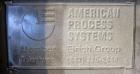 Used American Process Heavy Duty Double Spiral Ribbon Blender, Model DRB-155, 155 cubic feet working capacity, 304 stainless steel. Non-jacketed trough 50
