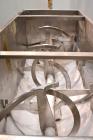 Used American Process Heavy Duty Double Spiral Ribbon Blender, Model DRB-155, 150 cubic feet working capacity, 304 stainless steel. Non-jacketed trough 50