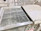 Used American Process Heavy Duty Double Spiral Ribbon Blender, Model DRB-18, 18 Cubic Feet Working Capacity, Stainless Steel. Non-jacketed trough 24