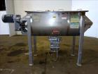 Used- American Process Double Spiral Ribbon Blender, Model DRB-24H, 24 Cubic Fee