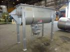 Used- American Process Double Spiral Ribbon Blender, Model DRB-24H, 24 Cubic Fee