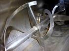 Used American Process Double Spiral Ribbon Blender, Model DRB-24H, 24 Cubic Fee