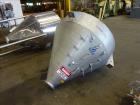 Used American Process Double Spiral Ribbon Blender, Model DRB-24H, 24 Cubic Fee