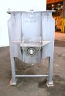 Used American Process Heavy Duty Double Spiral Ribbon Blender, Model DRB-40.  40 Cubic feet working capacity, 304 stainless steel.  Non-jacketed trough 32” wide x 78” long x approximately 44” deep.  ...