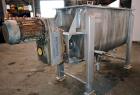 Used American Process Heavy Duty Double Spiral Ribbon Blender, Model DRB-40.  40 Cubic feet working capacity, 304 stainless steel.  Non-jacketed trough 32” wide x 78” long x approximately 44” deep.  ...