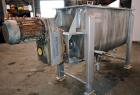 Used- American Process Heavy Duty Double Spiral Ribbon Blender, Model DRB-40.  40 Cubic feet working capacity, 304 stainless...