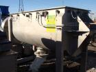Used American Process Double Spiral Ribbon Blender, model DRB-66XH, 66 cubic feet working capacity, stainless steel. Non-jacketed trough 37