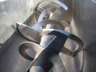Used American Process Double Spiral Ribbon Blender, model DRB-66XH, 66 cubic feet working capacity, stainless steel. Non-jacketed trough 37