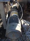 Used American Process Double Spiral Ribbon Blender, model DRB-66XH, 66 cubic feet working capacity, stainless steel. Non-jacketed trough 37
