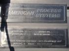 Used American Process Double Spiral Ribbon Blender, model DRB-66XH, 66 cubic feet working capacity, stainless steel. Non-jacketed trough 37
