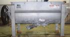 Used American Process Double Spiral Ribbon Blender, Model DRB120, 120 Cubic Feet, Stainless Steel. Non-jacketed trough approximate 44