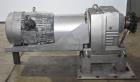 Used American Process Double Spiral Ribbon Blender, Model DRB120, 120 Cubic Feet, Stainless Steel. Non-jacketed trough approximate 44
