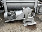 Used American Process Double Spiral Ribbon Blender, Model DRB120, 120 Cubic Feet, Stainless Steel. Non-jacketed trough approximate 44