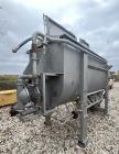 Used- American Process Systems PB-180 Ribbon /  Paddle Mixer, Stainless Steel. Capacity 180 cubic foot working volume. Top c...