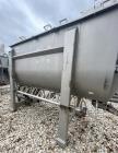 Used American Process Systems 180 Cubic Foot Stainless Steel Ribbon / Paddle Mixer