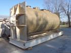 Used American Process 500 Cubic Foot Working Capacity Cylindrical Ribbon/Paddle Blender, Model T-500.  316 Stainless steel construction (product contact areas), 304 stainless steel dimple jacket 150 ...