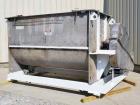 Used- 230 Cubic Foot American Process Stainless Steel Double Ribbon Blender