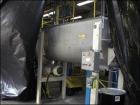 Used-Used American Process 66 cubic foot ribbon blender, model DRB66. Stainless steel construction, 37" wide x 96" long trou...
