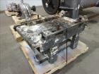 Used American Process System Double Spiral Ribbon Blender, Model DRB 100, 304 Stainless Steel, 100 Cubic Feet Working Capacity. Non-jacketed trough approximate 96