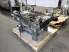 Used American Process System Double Spiral Ribbon Blender, Model DRB 100, 304 Stainless Steel, 100 Cubic Feet Working Capacity. Non-jacketed trough approximate 96