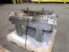 Used American Process System Double Spiral Ribbon Blender, Model DRB 100, 304 Stainless Steel, 100 Cubic Feet Working Capacity. Non-jacketed trough approximate 96