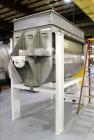 Used Stainless Steel American Process Ribbon/Paddle Blender, 100 Cubic Feet Wor