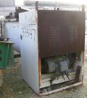 Used Babcock Gardner Interrupted Double Spiral Ribbon Blender, Model 2000H. 98 Cubic foot working capacity, 304 stainless steel. Non-jacketed trough 42