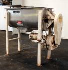 Used- Beardsley & Piper Double Spiral Ribbon Blender, Model PRB-18-Sanitary, 18 Cubic Feet, 304 Stainless Steel. Non-jackete...