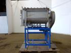 Used Hosokawa Bepex Ribbon Mixer, Approximate 17 Cubic Feet, 304 Stainless stee