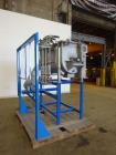 Used- Hosokawa Bepex Ribbon Mixer, Approximate 17 Cubic Feet, 304 Stainless stee