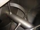 Used Hosokawa Bepex Ribbon Mixer, Approximate 17 Cubic Feet, 304 Stainless stee