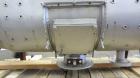 Used Bepex Double Spiral Ribbon Blender, Model IMHJS-5, 5 Cubic Feet Working Capacity, 304 Stainless Steel. 321 Stainless steel jacketed trough 18