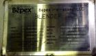 Unused- Bepex Double Spiral Ribbon Blender, Model IMXXS-300.