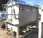 Used- Stainless Steel Ribbon Blender, 125 Cubic Foot.