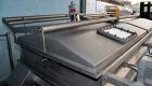 Used Blentech 100 Cubic Foot Jacketed Dual Shaft Double Ribbon Mixer, Model TP28133X