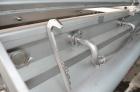 Used Blentech 100 Cubic Foot Jacketed Dual Shaft Double Ribbon Mixer, Model TP28133X