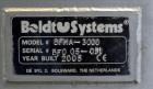 Used Boldt Industries Paddle Blender, Model BFMA-3000, Approximate 3,000 Pound