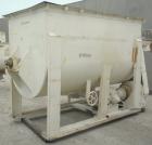 Used Champion Line Machinery Double Spiral Ribbon Blender, 113 cubic feet working capacity, carbon steel. Non-jacketed trough 48