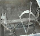 Used Champion Line Machinery Double Spiral Ribbon Blender, 113 cubic feet working capacity, carbon steel. Non-jacketed trough 48