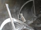Used Champion Line Machinery Double Spiral Ribbon Blender, 113 cubic feet working capacity, carbon steel. Non-jacketed trough 48