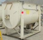 Used Champion Line Machinery Double Spiral Ribbon Blender, 113 cubic feet working capacity, carbon steel. Non-Jacketed trough 48