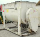 Used Champion Line Machinery Double Spiral Ribbon Blender, 113 cubic feet working capacity, carbon steel. Non-Jacketed trough 48