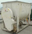 Used Champion Line Machinery Double Spiral Ribbon Blender, 113 cubic feet working capacity, carbon steel. Non-Jacketed trough 48