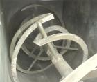 Used Champion Line Machinery Double Spiral Ribbon Blender, 113 cubic feet working capacity, carbon steel. Non-Jacketed trough 48