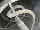 Used Champion Line Machinery Double Spiral Ribbon Blender, 113 cubic feet working capacity, carbon steel. Non-Jacketed trough 48
