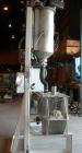 USED: Ross double spiral ribbon blender, model 42A5, 5 cubic feet working capacity, 7 total, 304 stainless steel. Non-jacketed trough 17