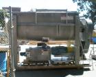 Used American Process double spiral ribbon blender, model DRB-120, 120 cubic foot working capacity, stainless steel. Non-jacketed trough 48